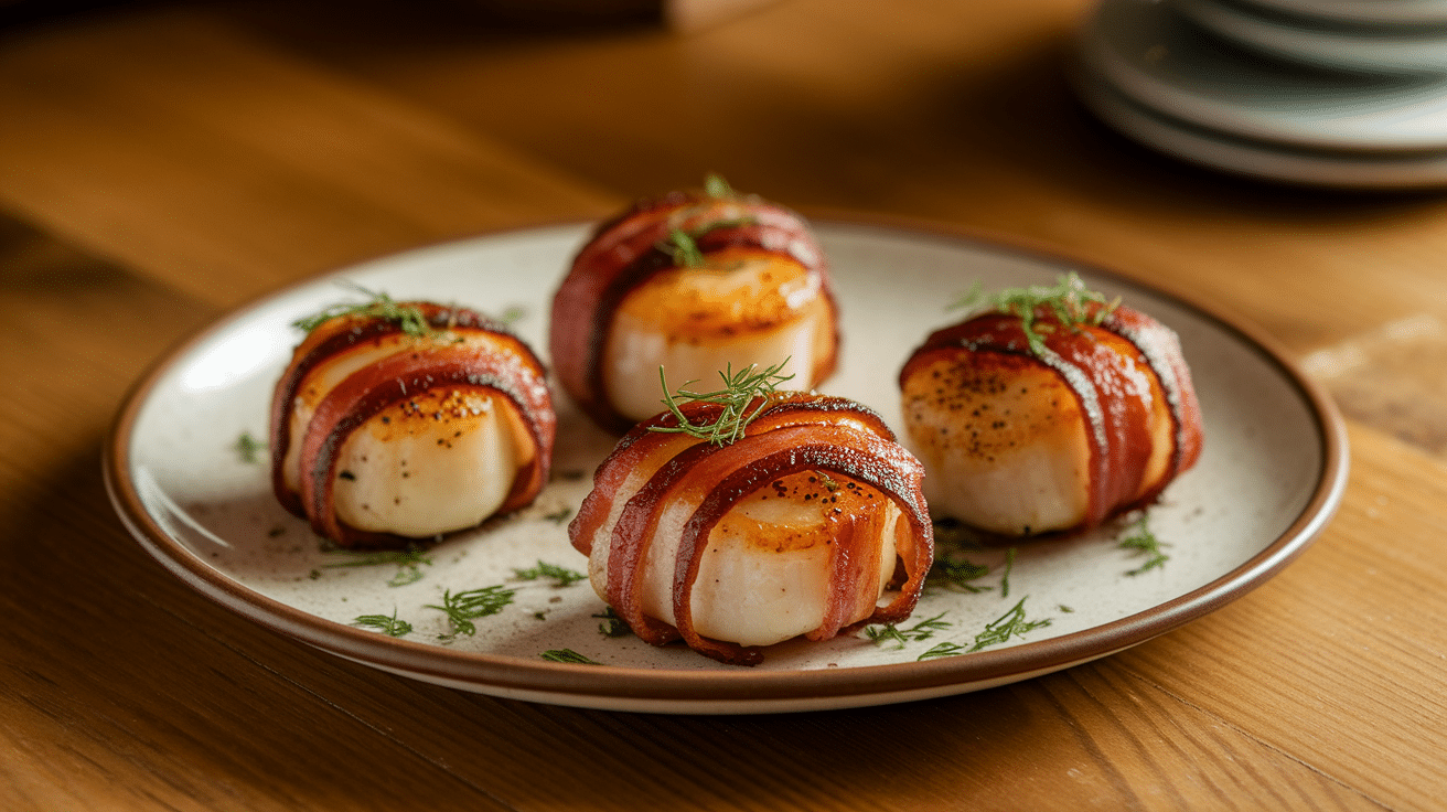 Bacon-Wrapped_Garlic_Scallops