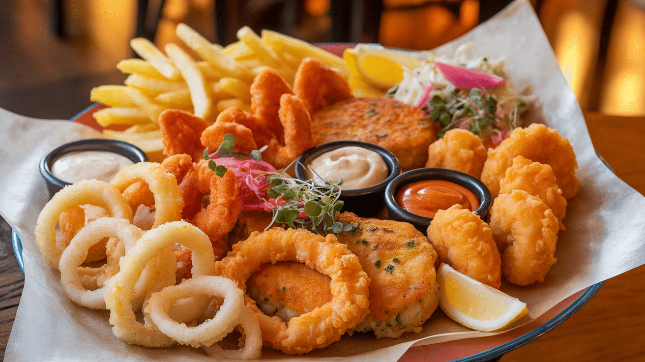 Fried & Crispy Seafood Platters