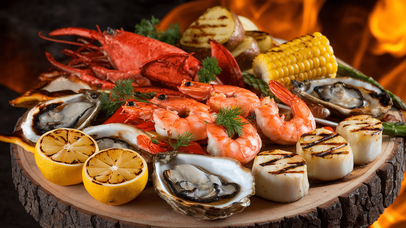 Grilled Seafood Platters