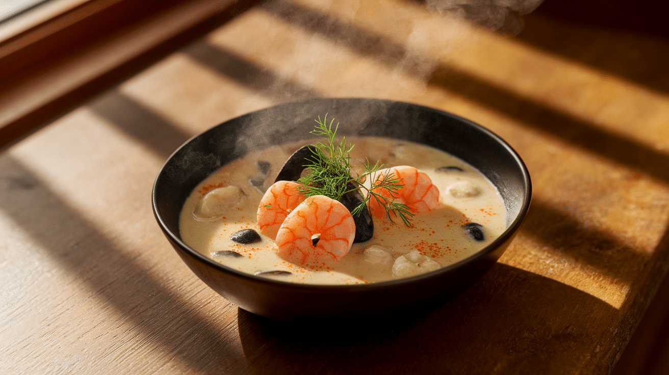 Keto Seafood Chowder