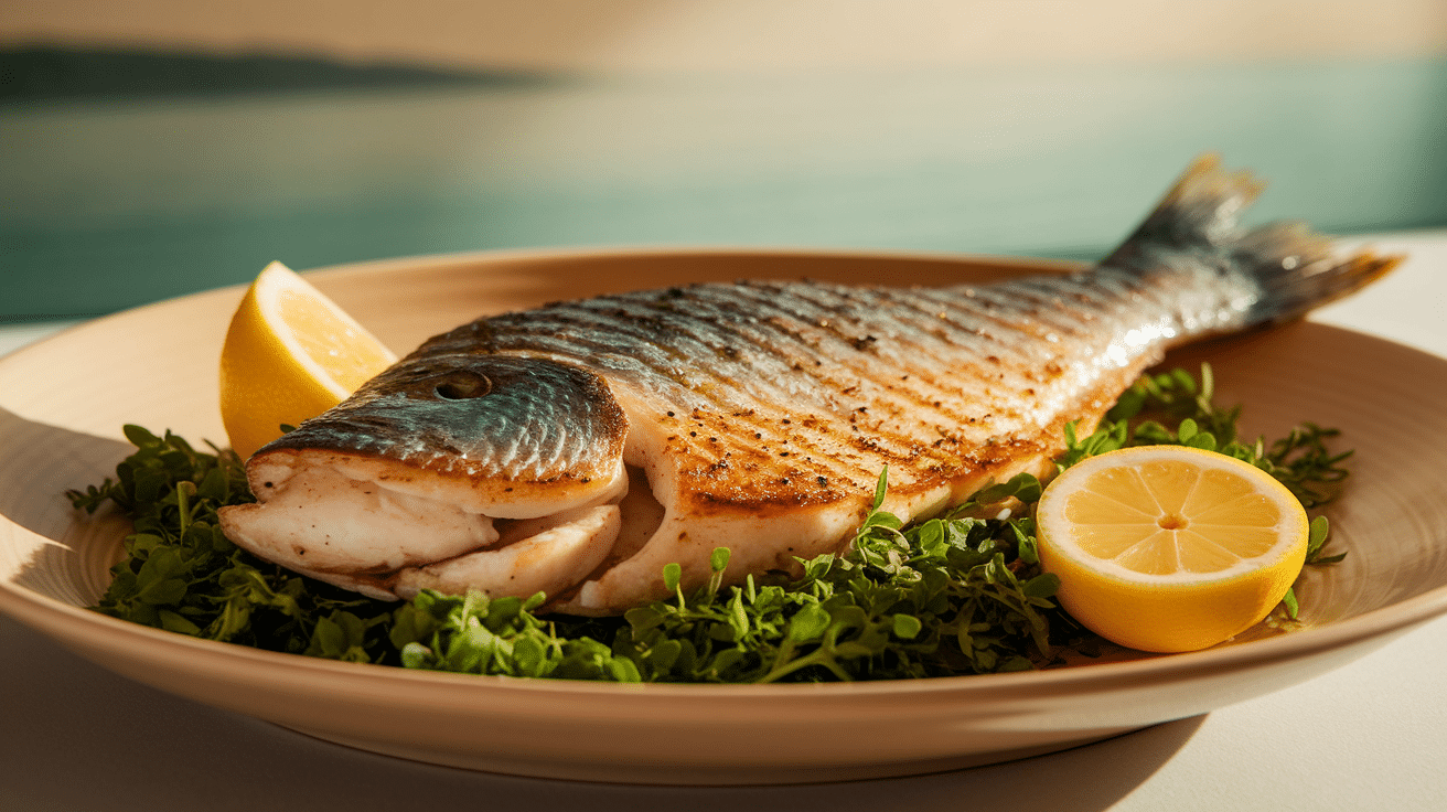 Lemon Herb Sea Bass