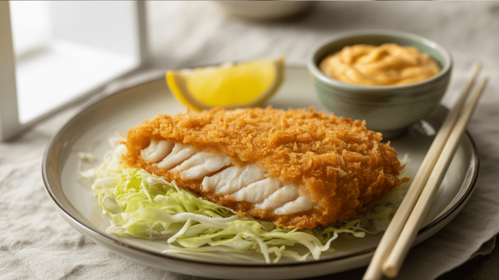 Pan-Fried Fish Katsu