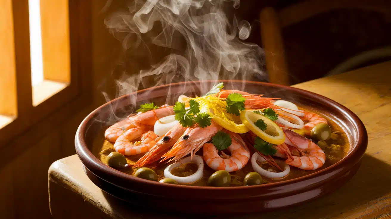 Seafood Fish Tagine (Shrimp or Squid)