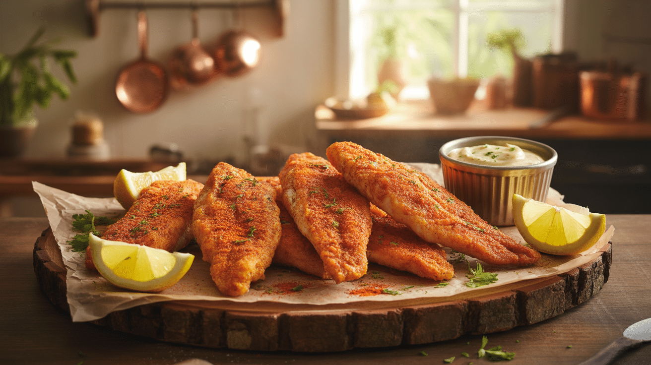 Spicy Kajun Basa Fillets