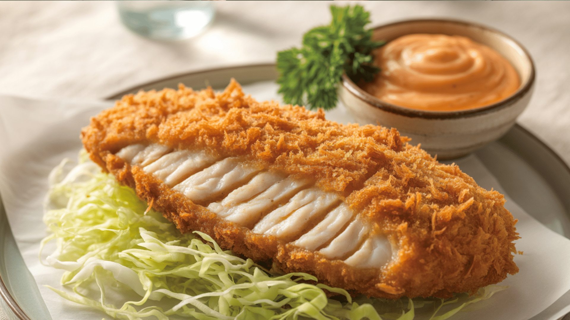 Traditional Japanese Fish Katsu