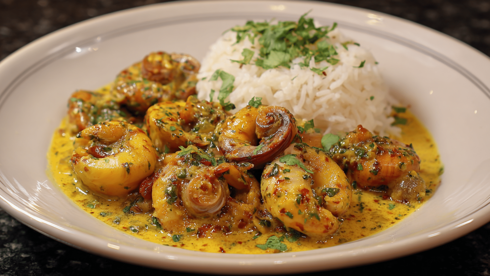 Coconut Curry Cockles