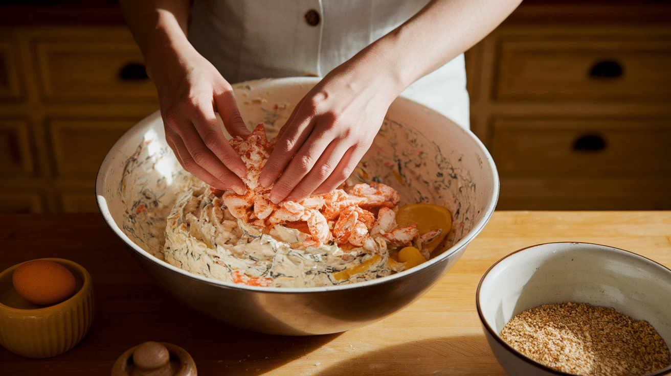 Fold in Crab Last, Gently