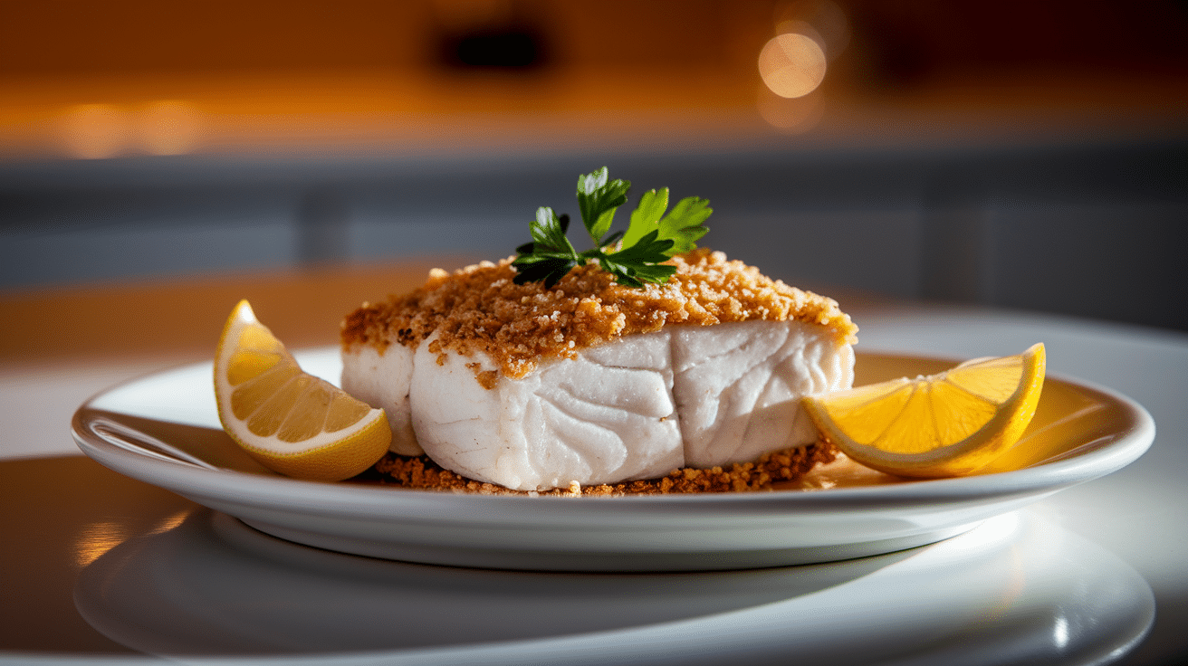 How to Cook Parmesan-Crusted Halibut?
