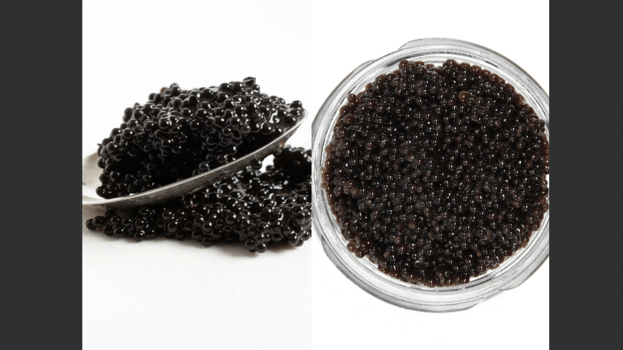 Lumpfish and Bowfin Roe