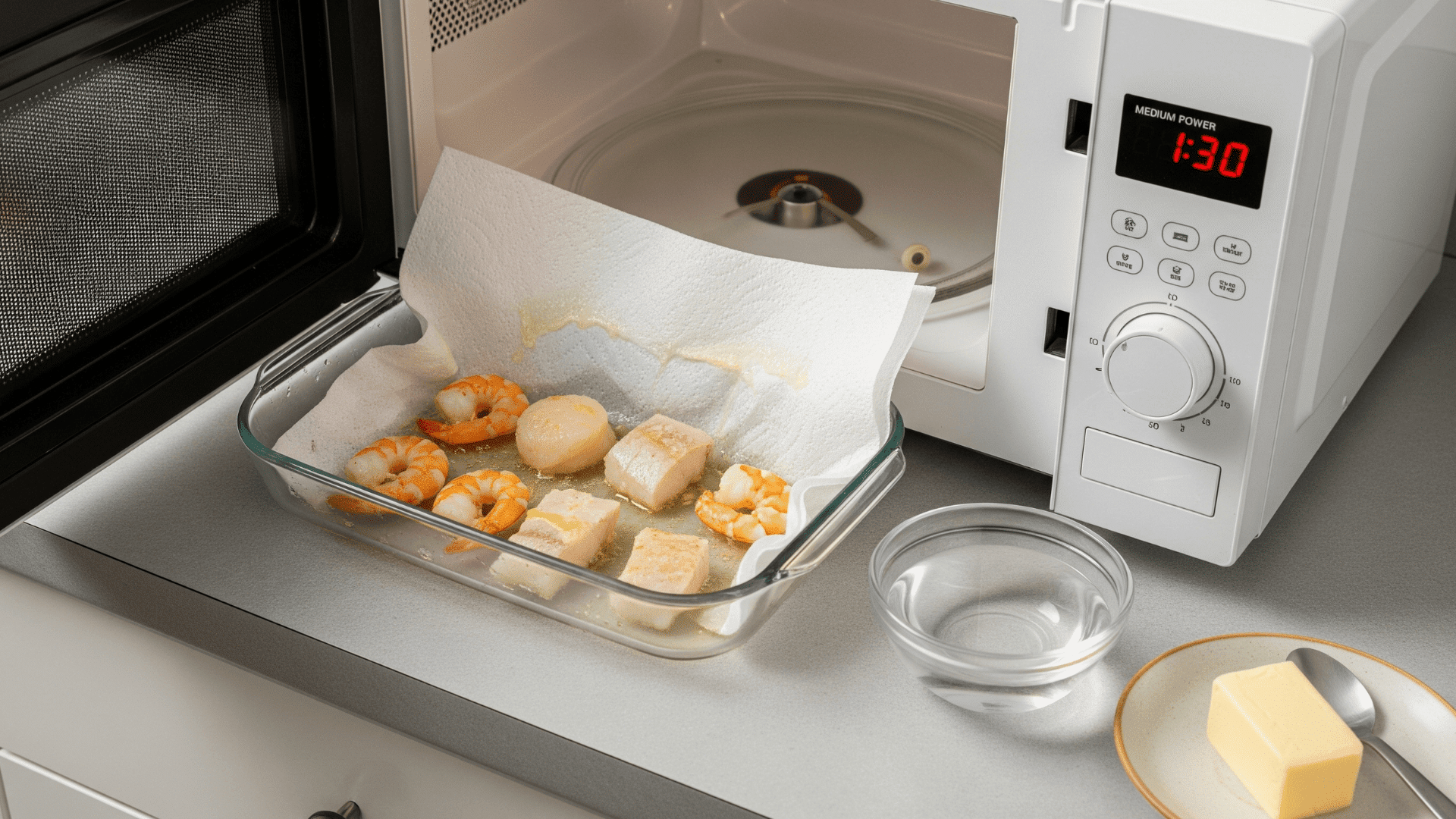 Microwave Method (Quickest for Small Portions)