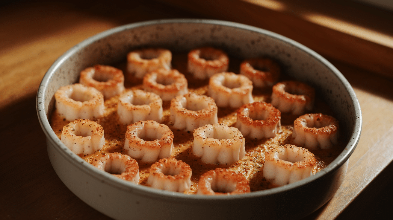 Prepare the Cuttlefish for Baking
