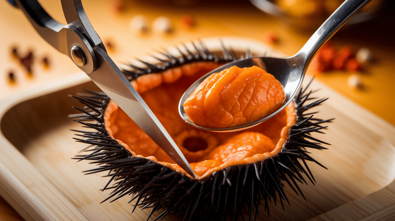 Prepare the Sea Urchins
