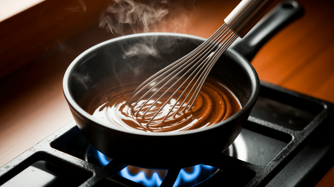 Simmer Gently for 2–3 Minutes, Stirring Frequently
