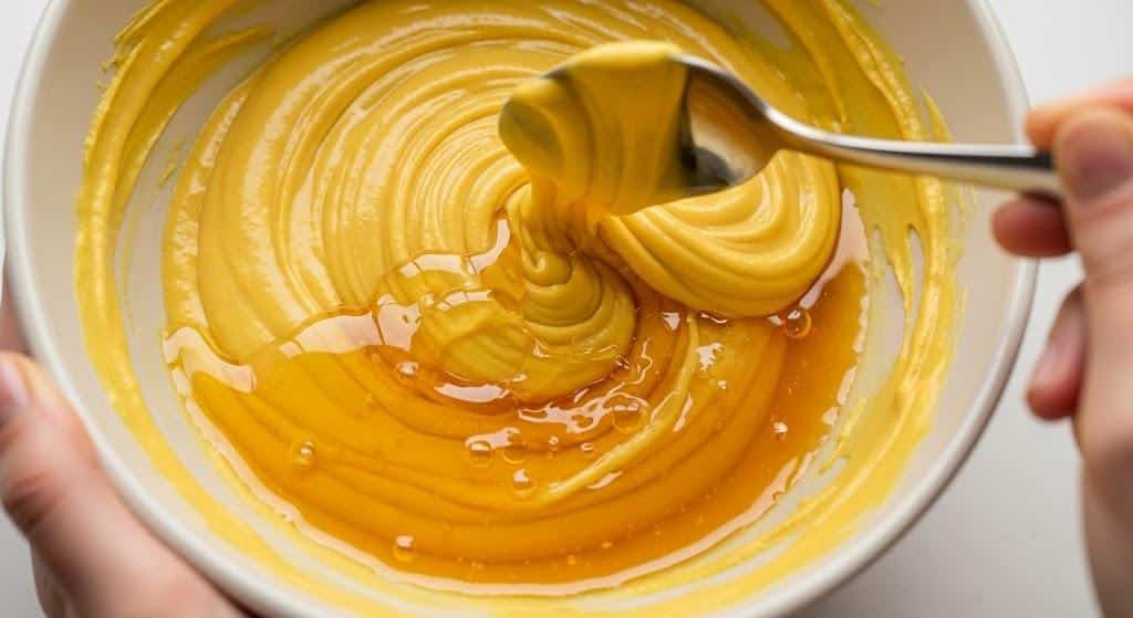Combine the Mustard and Honey
