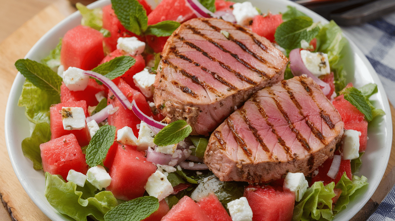 Watermelon Feta Salad