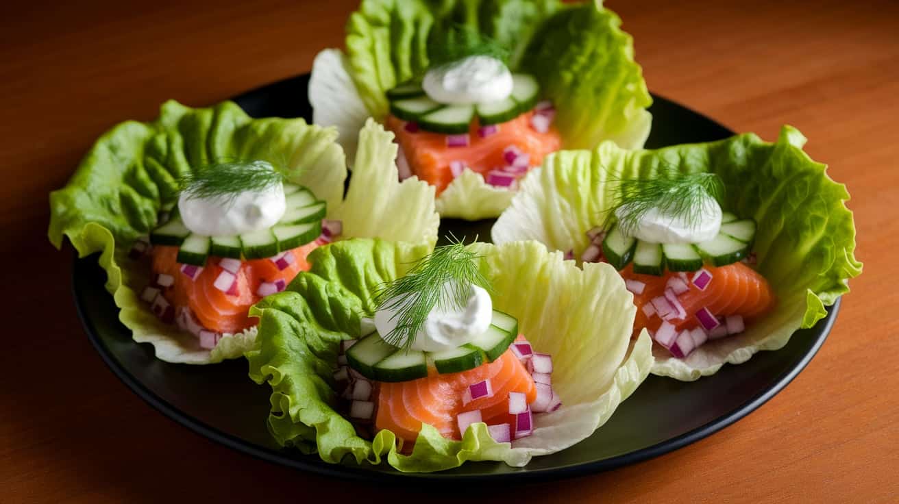 Try Healthy Salmon Wraps in Minutes!