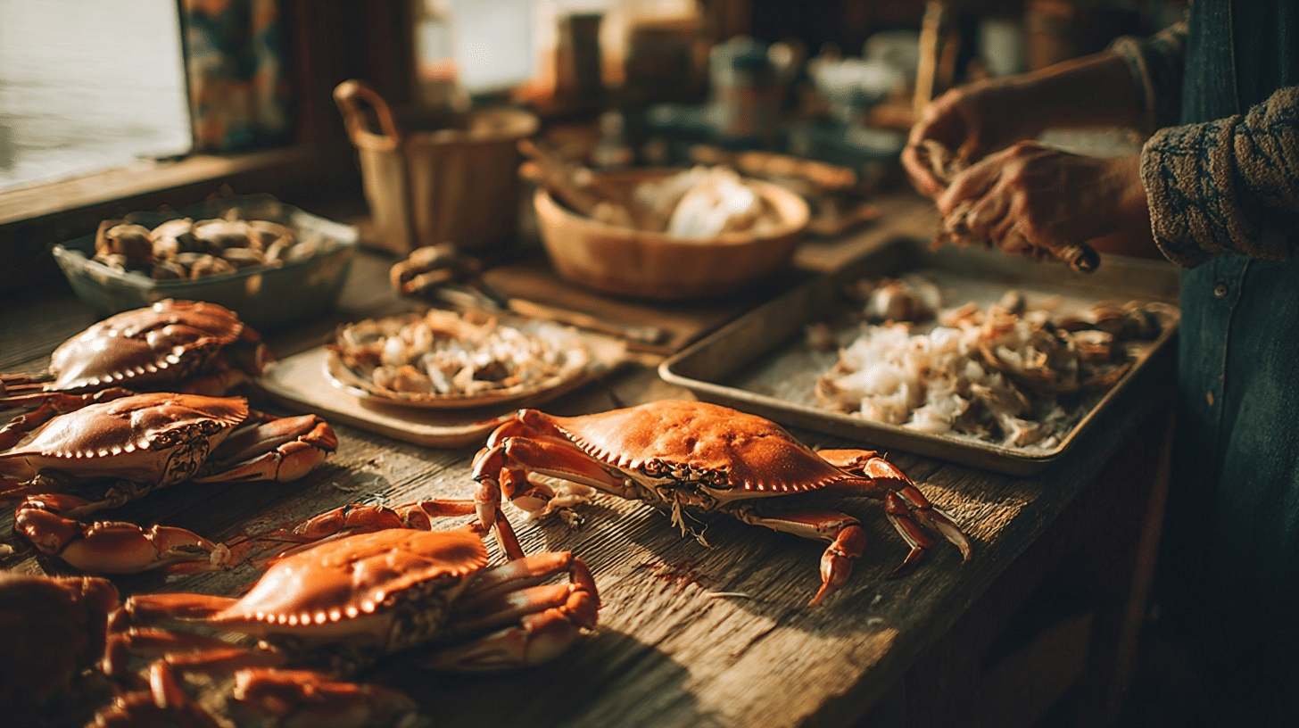 getting your crabs ready