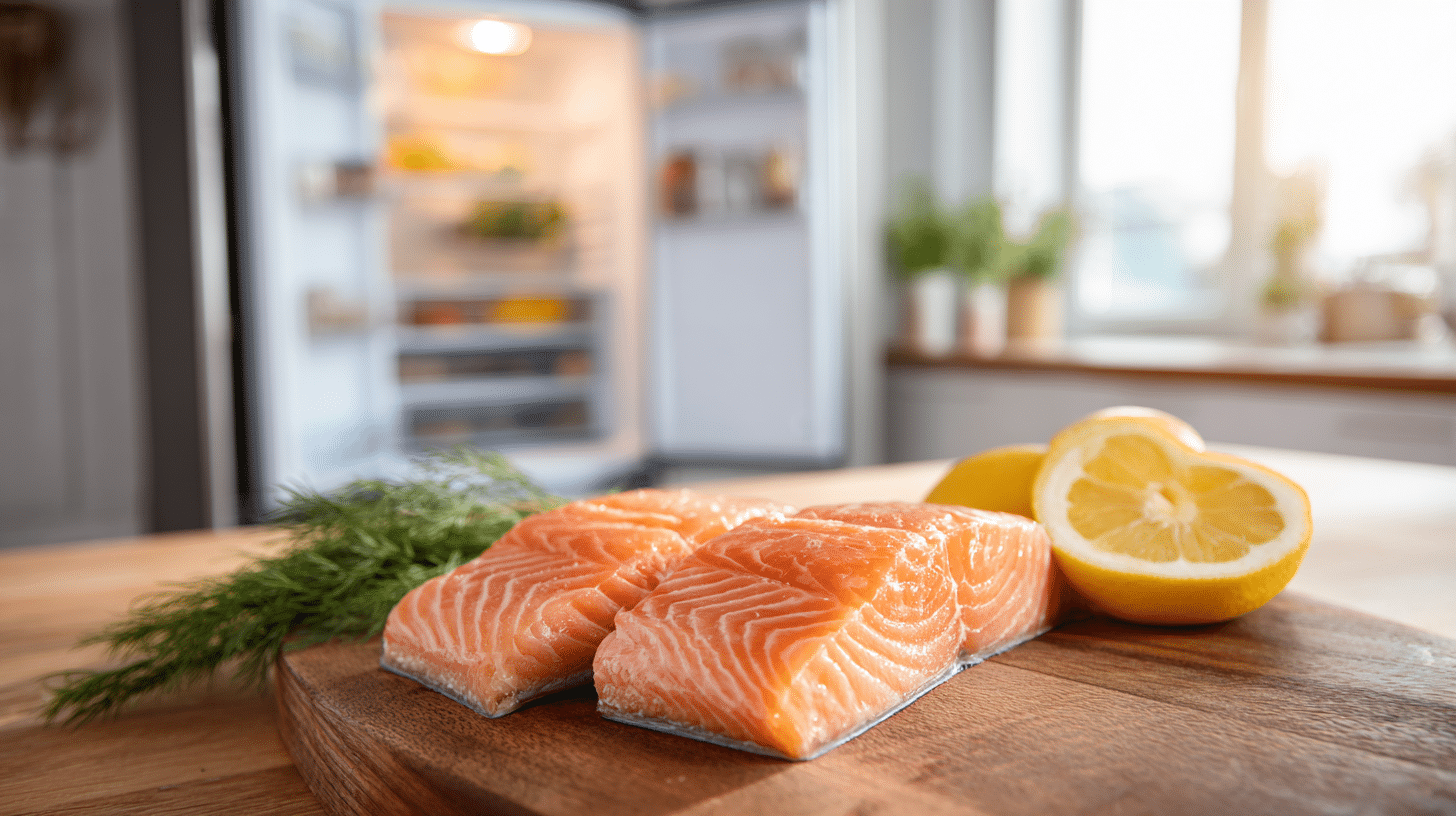 how long can salmon stay in the fridge
