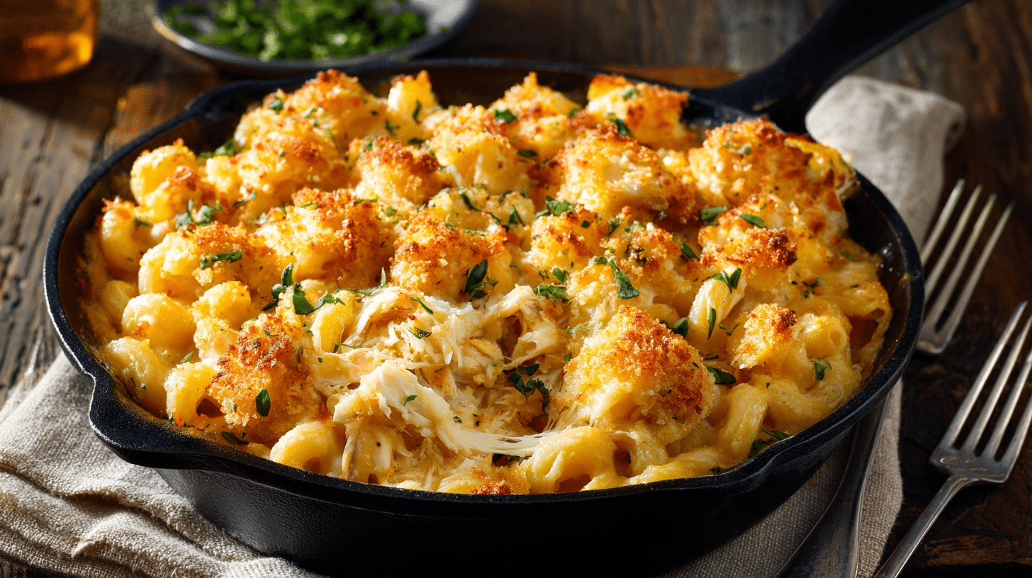 Dungeness Crab Mac and Cheese